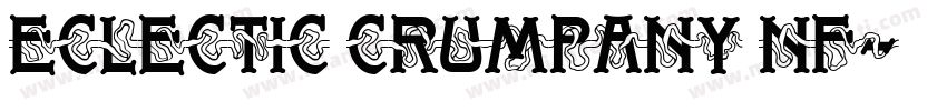 Eclectic Crumpany NF字体转换